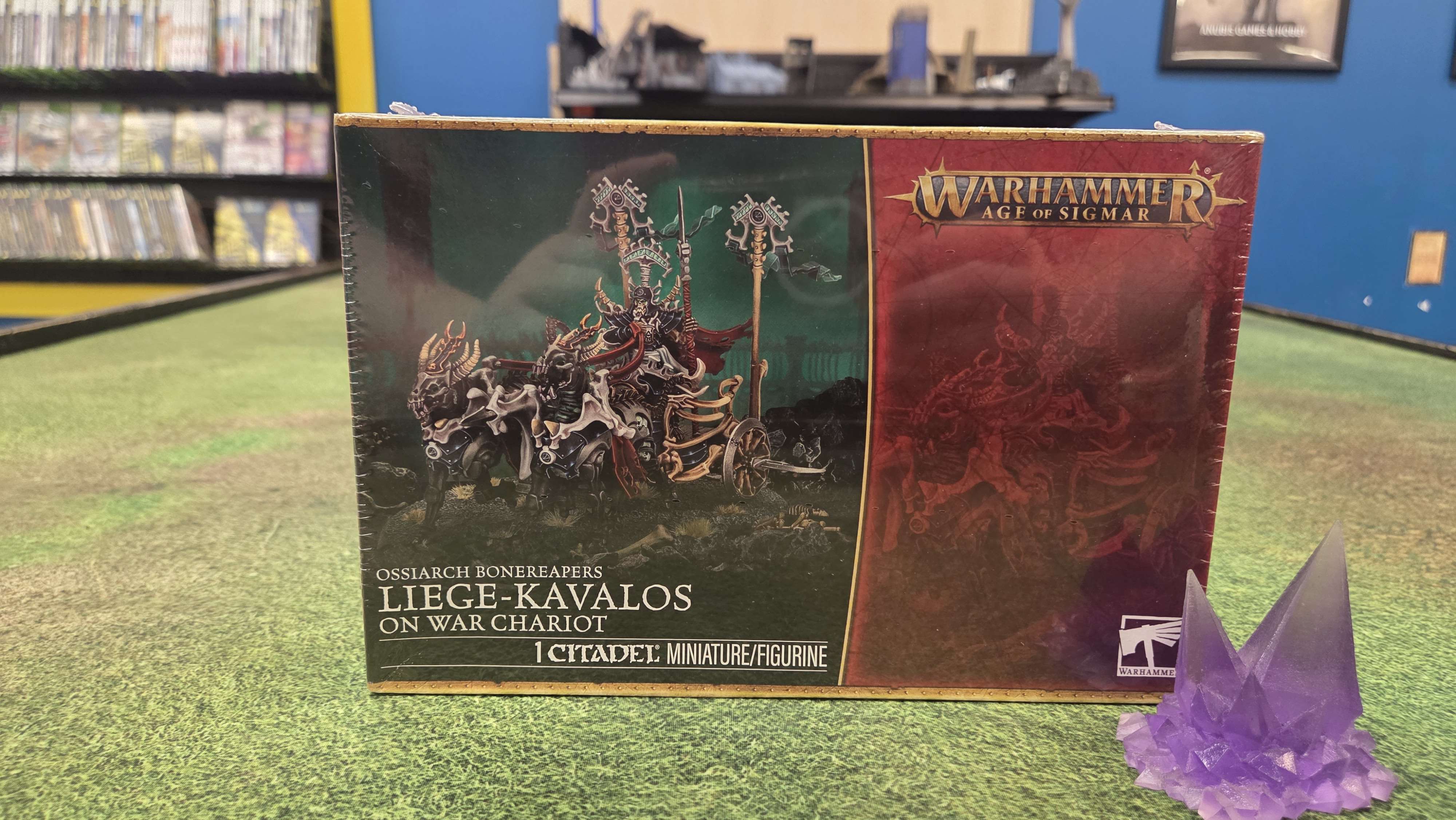 Ossiarh Bonereapers Liege-Kavalos on War Chariot | Anubis Games and Hobby