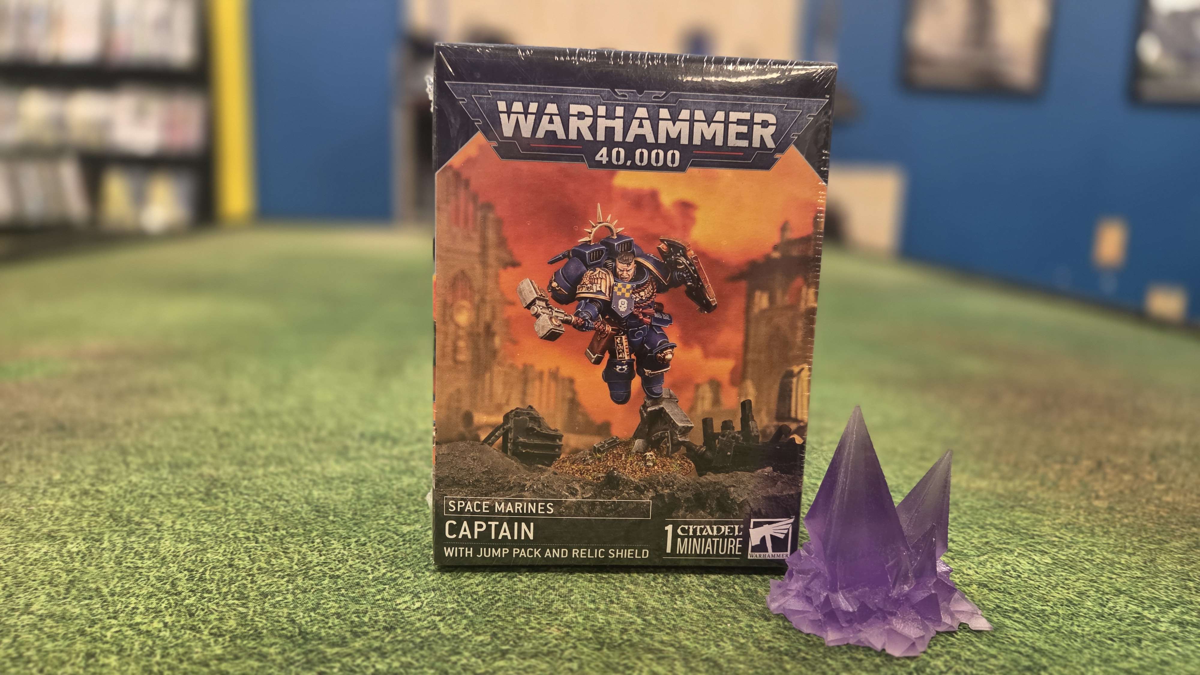 Space Marine Captain with Jump Pack and Relic Shield | Anubis Games and Hobby