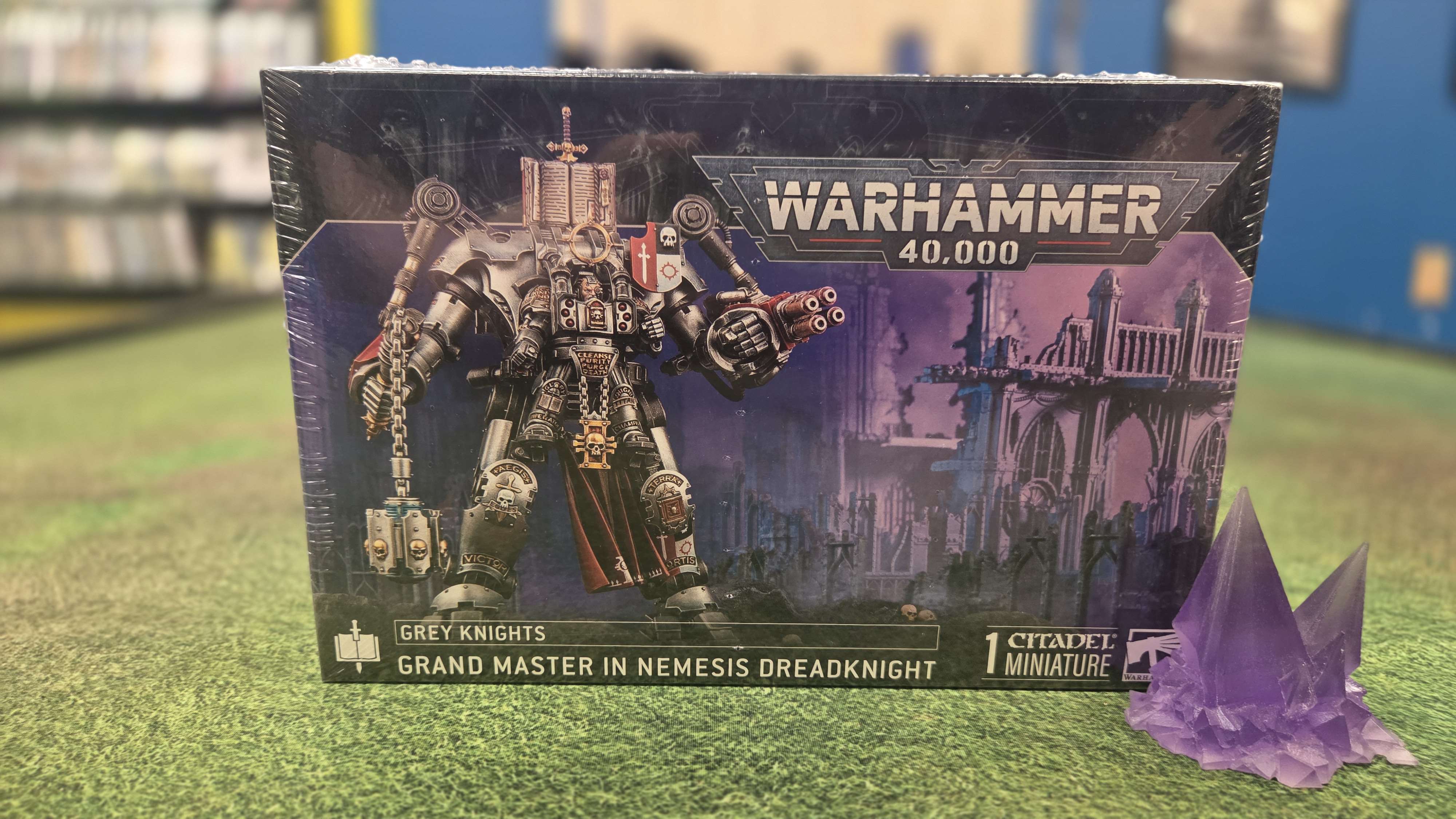 Grey Knights Grandmaster in Nemesis Dreadknight | Anubis Games and Hobby