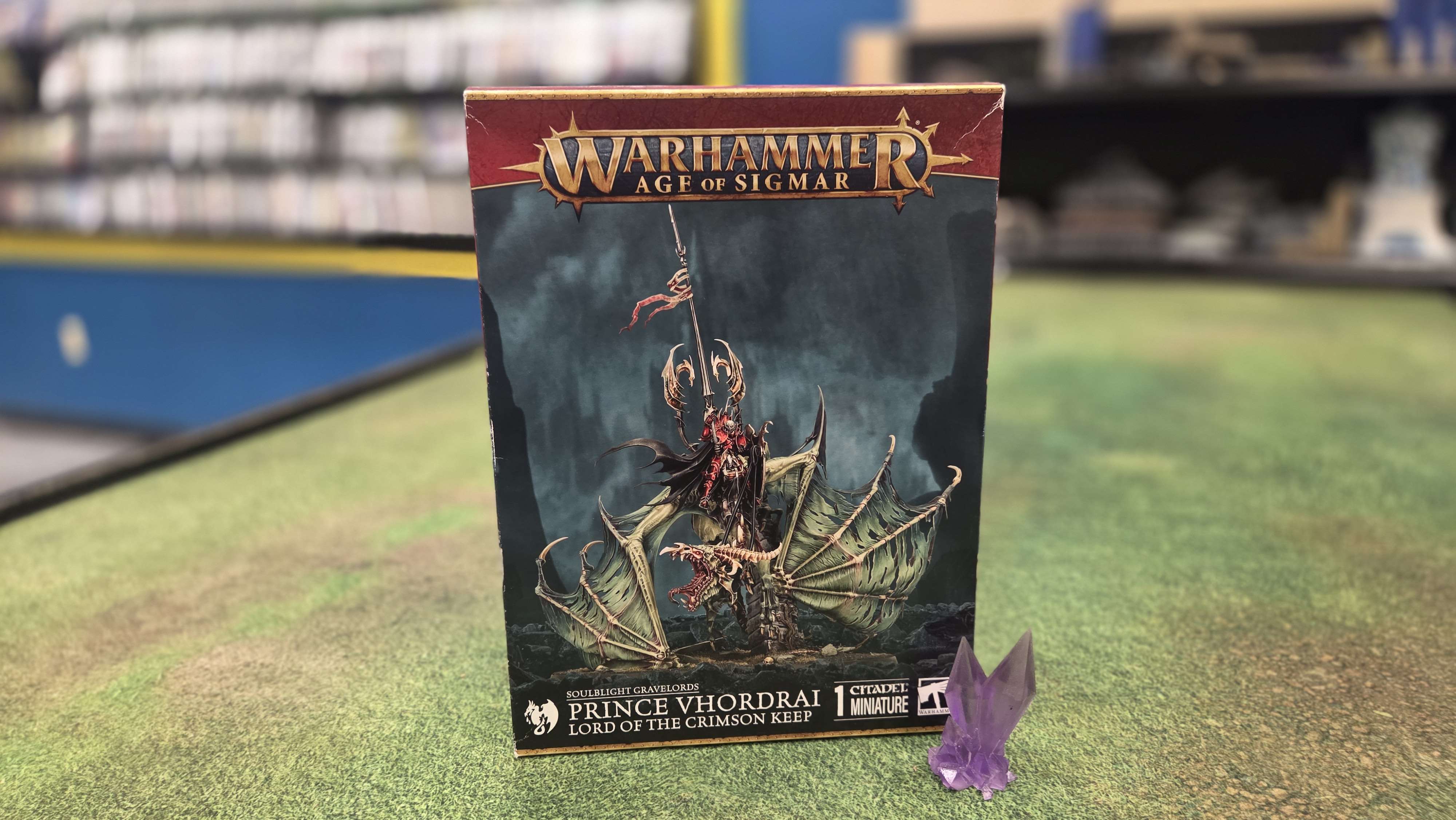 Soulblight Gravelords Prince Vhordrai Lord of the Crimson Keep | Anubis Games and Hobby