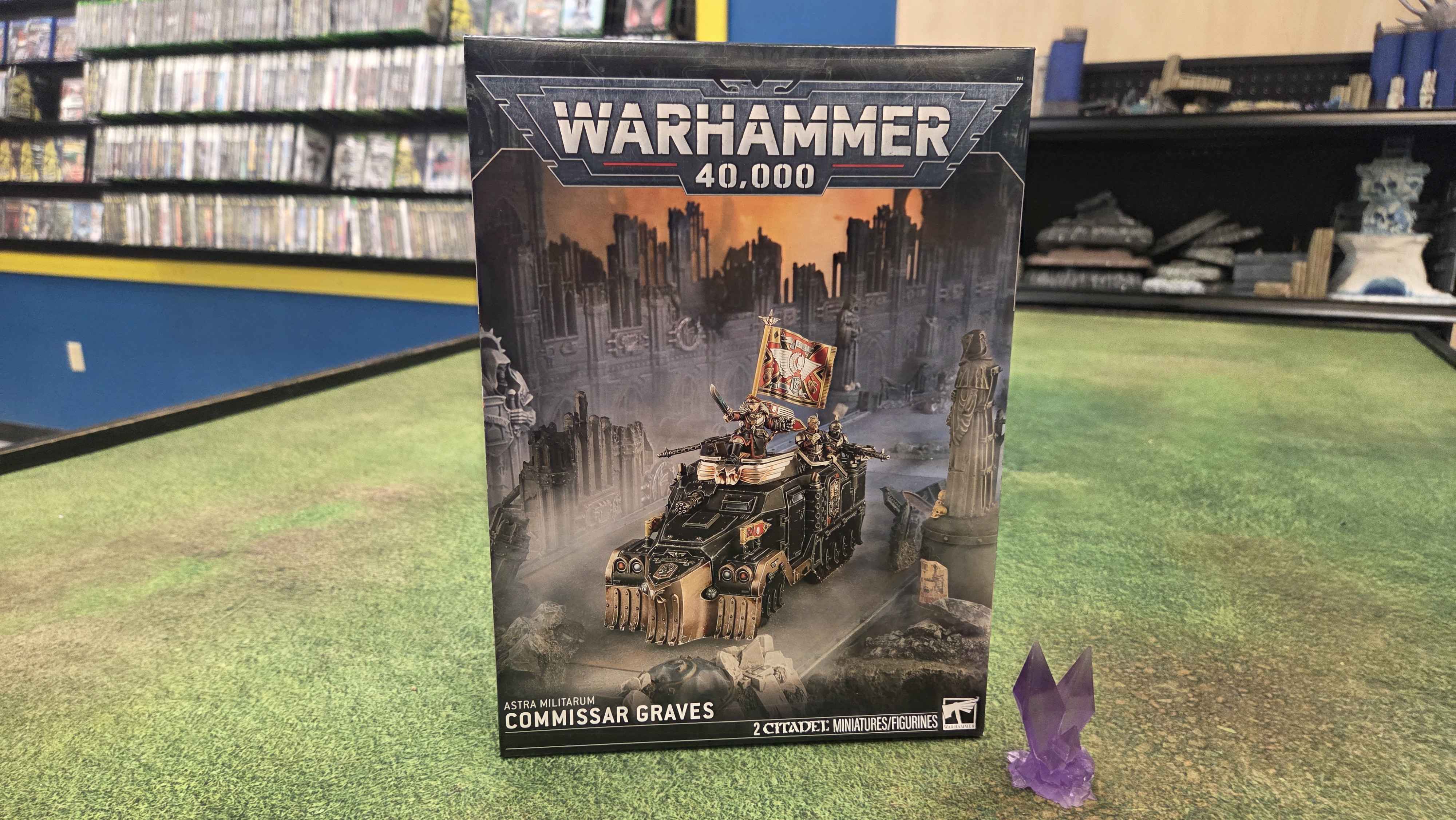 Astra Militarum - Comissar Graves | Anubis Games and Hobby