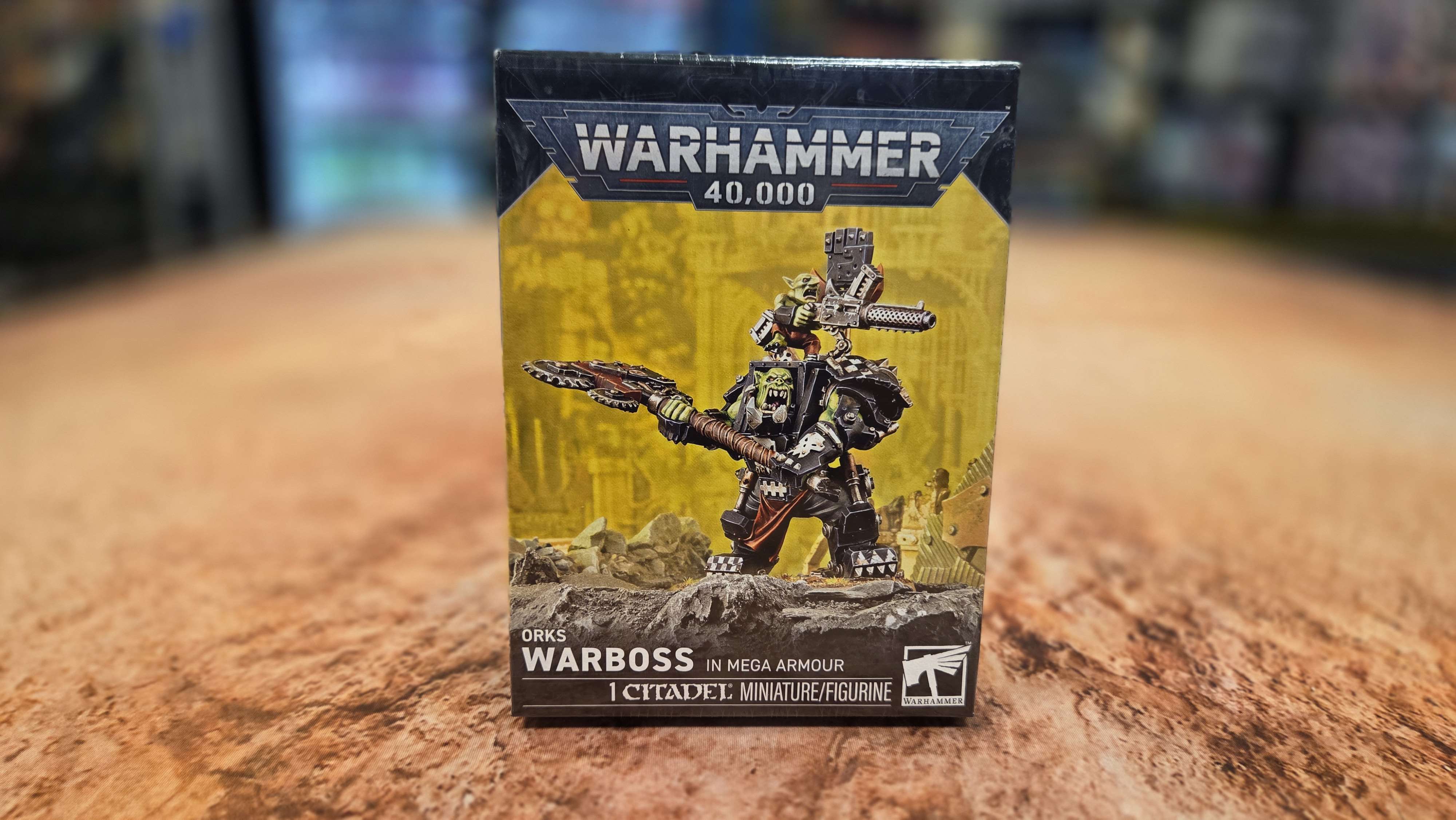Orks Warboss in Mega Armor | Anubis Games and Hobby