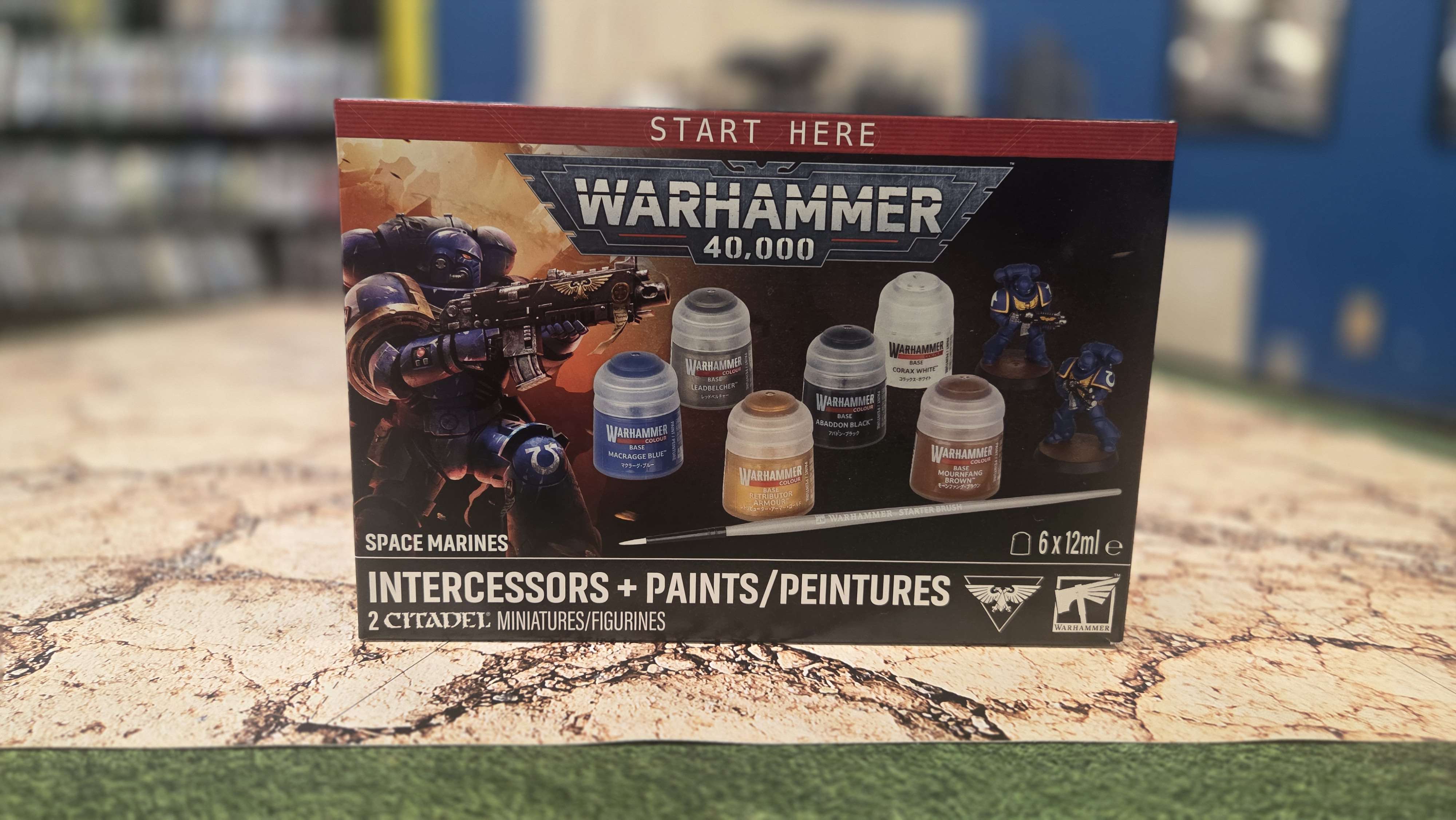 Space Marines Intercessors & Paint Set | Anubis Games and Hobby
