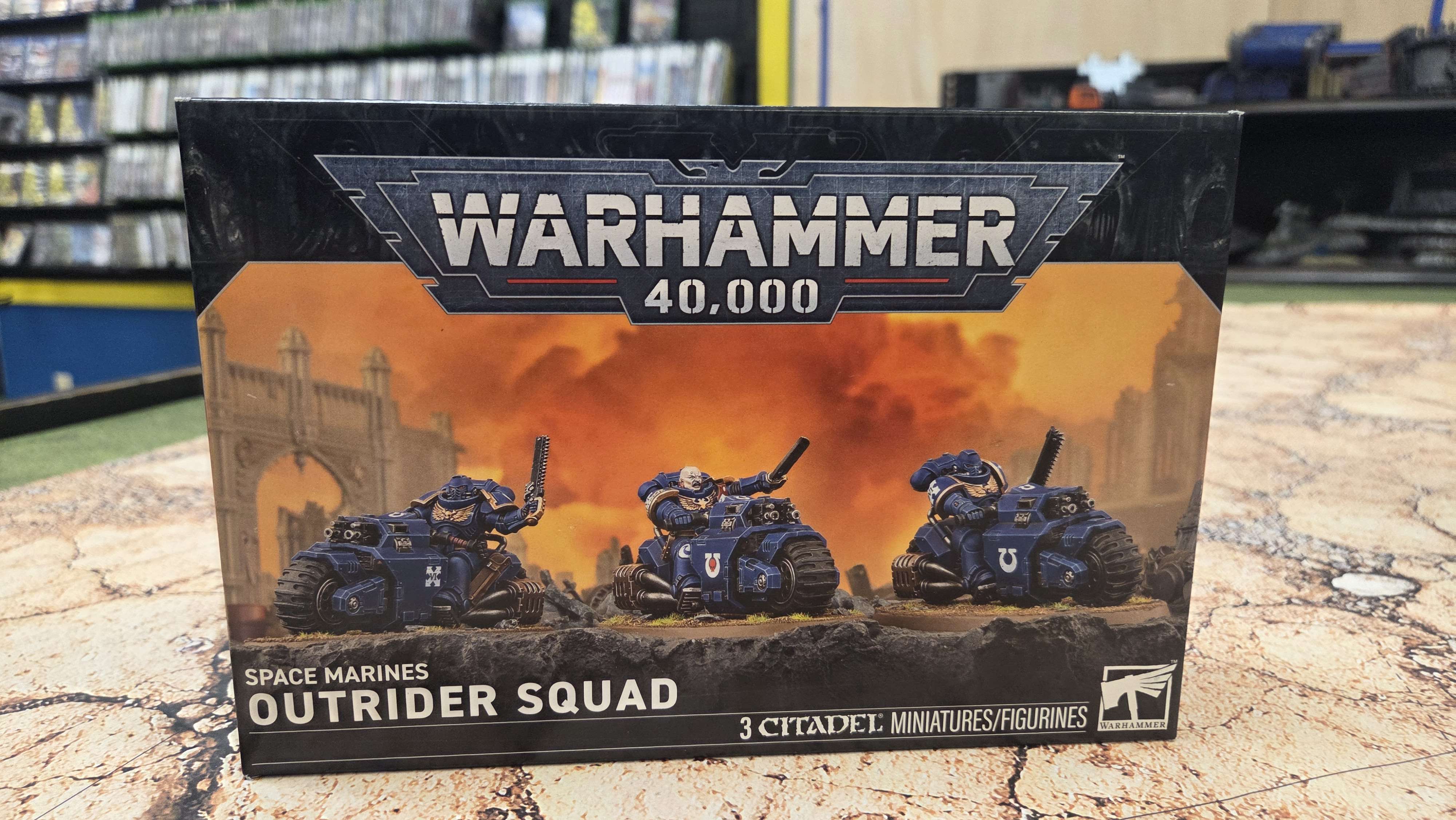 Space Marines Outrider Squad | Anubis Games and Hobby