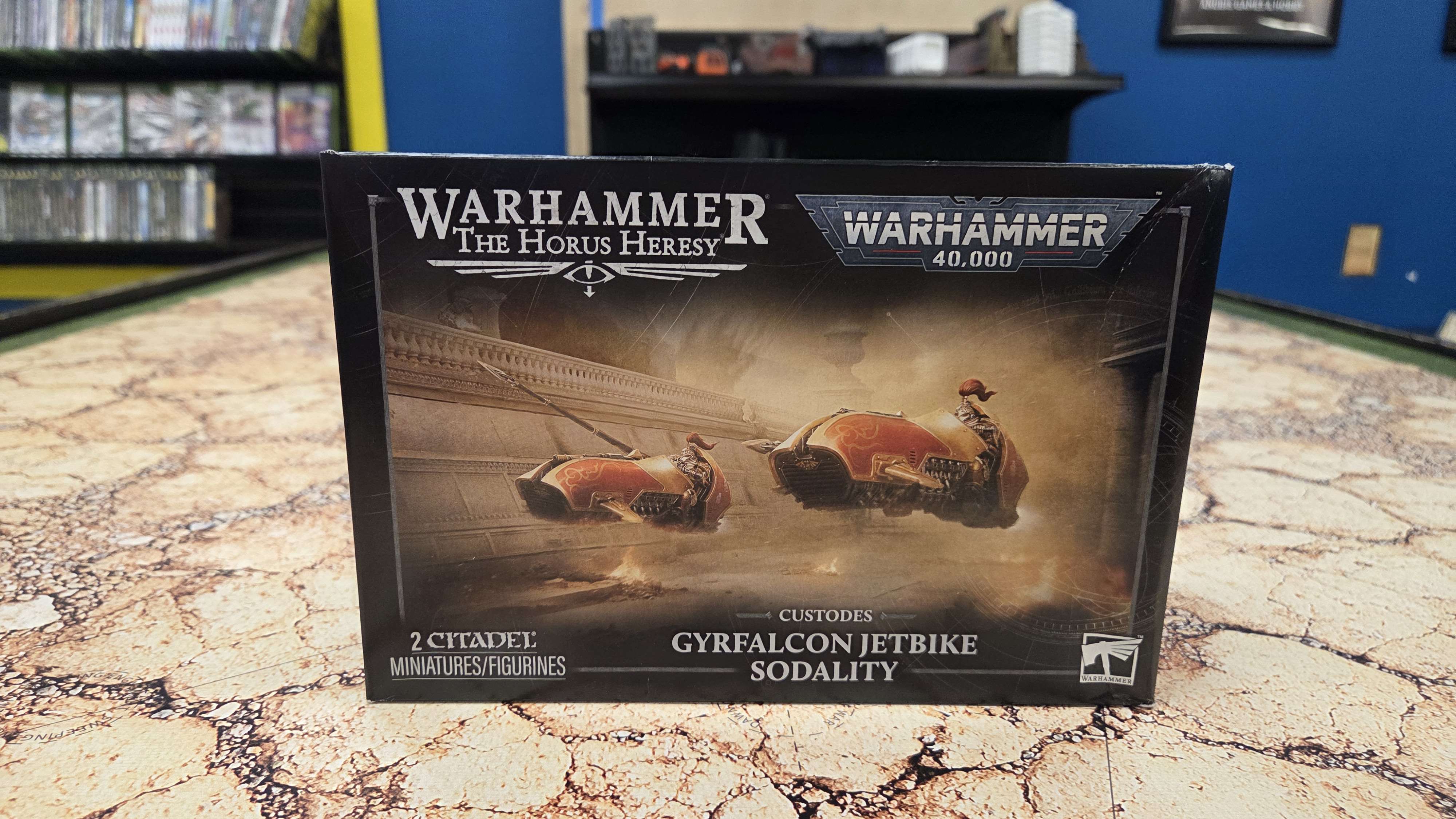Adeptus Custodes Gyrfalcon Jetbike Sodality | Anubis Games and Hobby