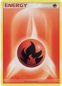 Fire Energy (2007 Unnumbered D P Style) [League & Championship Cards] | Anubis Games and Hobby