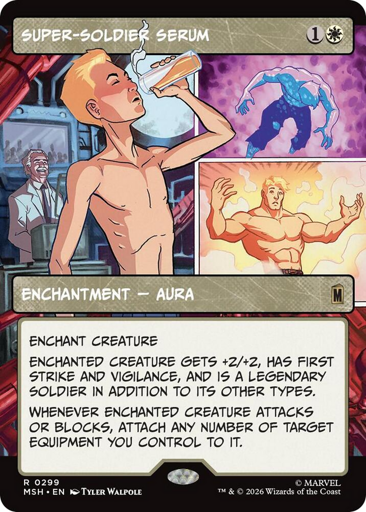 Super-Soldier Serum (Borderless) [Marvel Super Heroes] | Anubis Games and Hobby