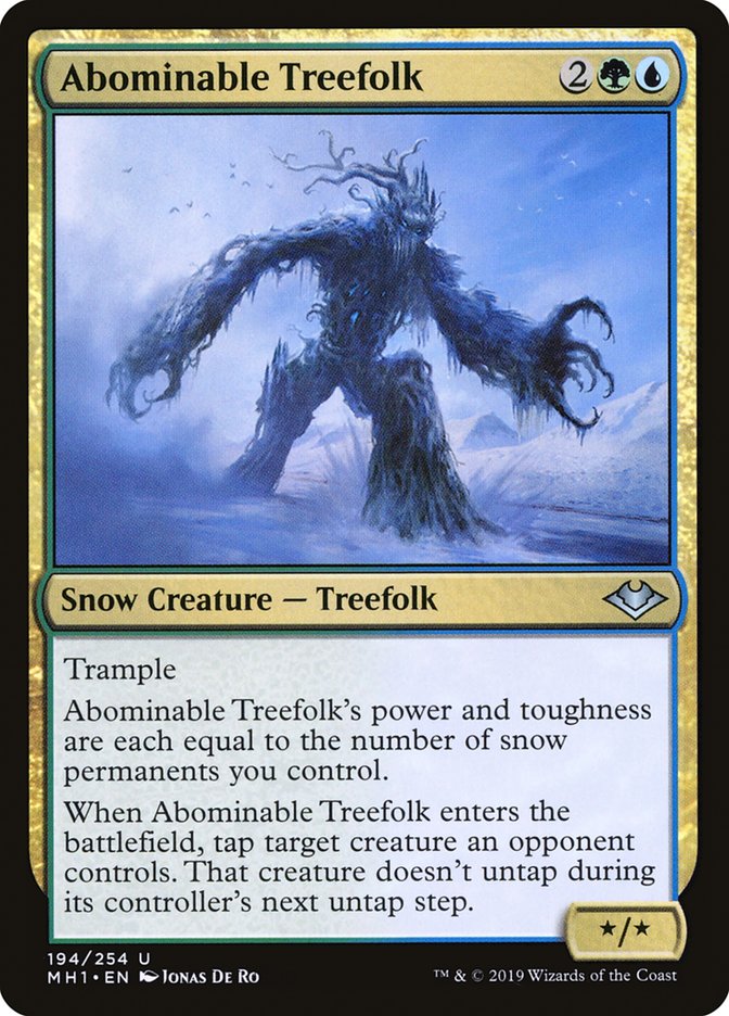 Abominable Treefolk [Modern Horizons] | Anubis Games and Hobby