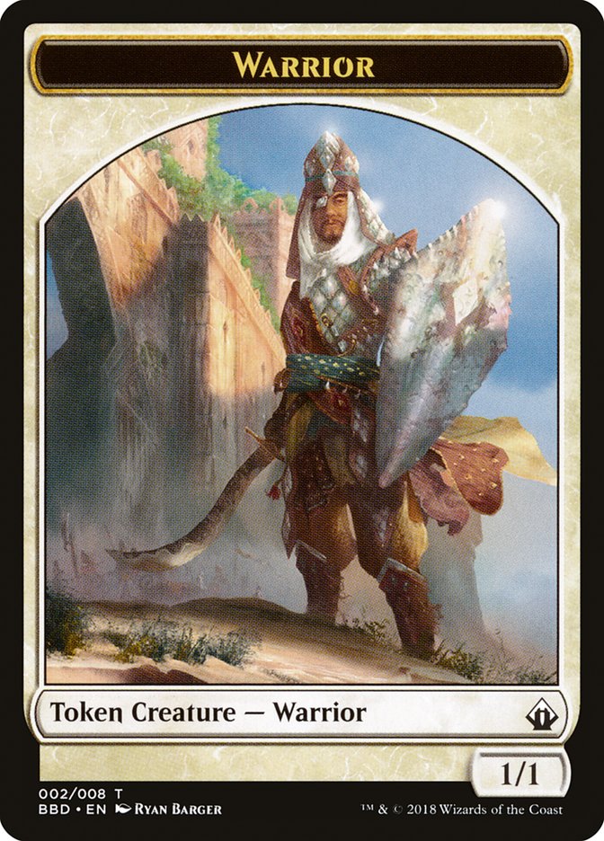 Warrior Token [Battlebond Tokens] | Anubis Games and Hobby