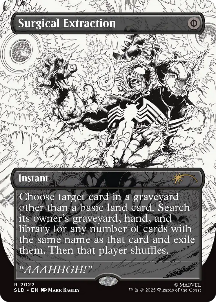 Surgical Extraction (2022) (Rainbow Foil) [Secret Lair Drop Series] | Anubis Games and Hobby