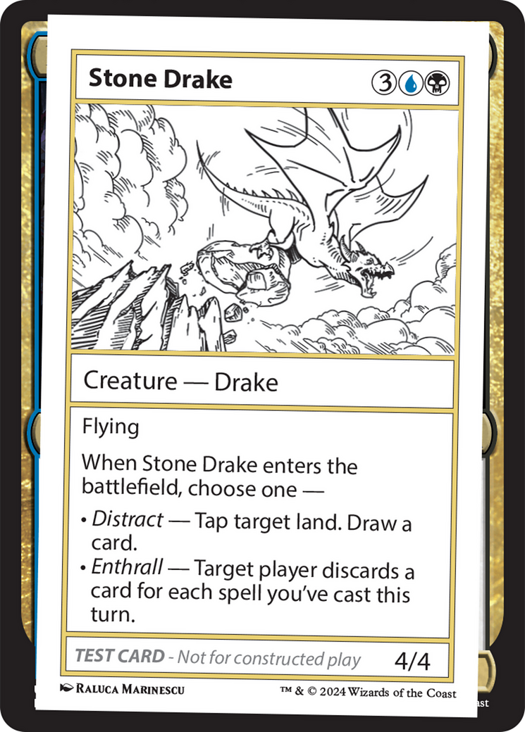 Stone Drake [Mystery Booster 2 Playtest Cards] | Anubis Games and Hobby