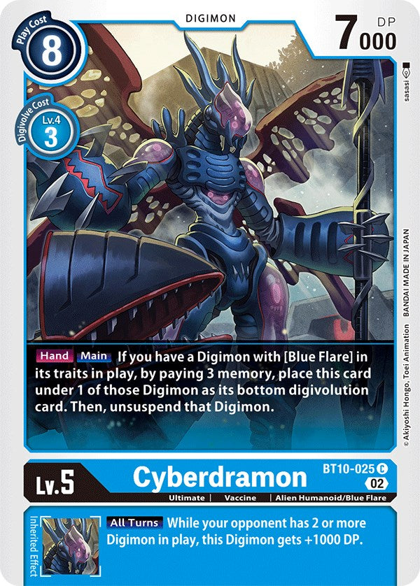 Cyberdramon [BT10-025] [Xros Encounter] | Anubis Games and Hobby