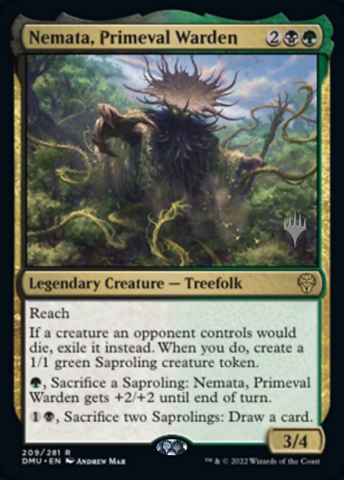 Nemata, Primeval Warden (Promo Pack) [Dominaria United Promos] | Anubis Games and Hobby