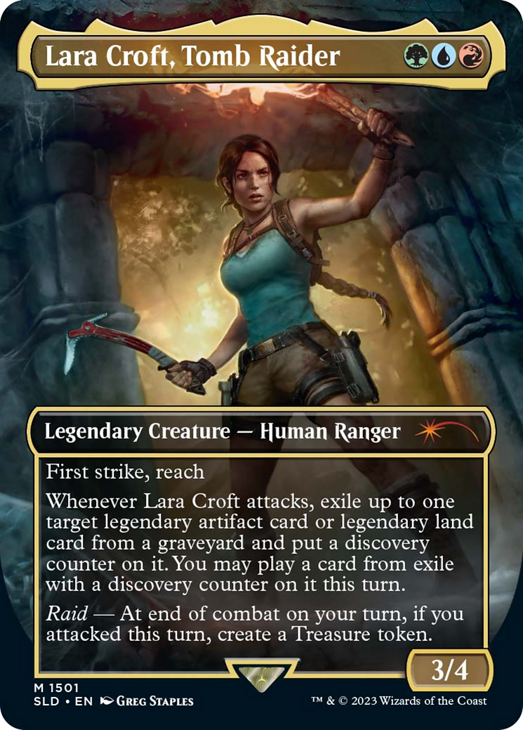 Lara Croft, Tomb Raider [Secret Lair Drop Series] | Anubis Games and Hobby