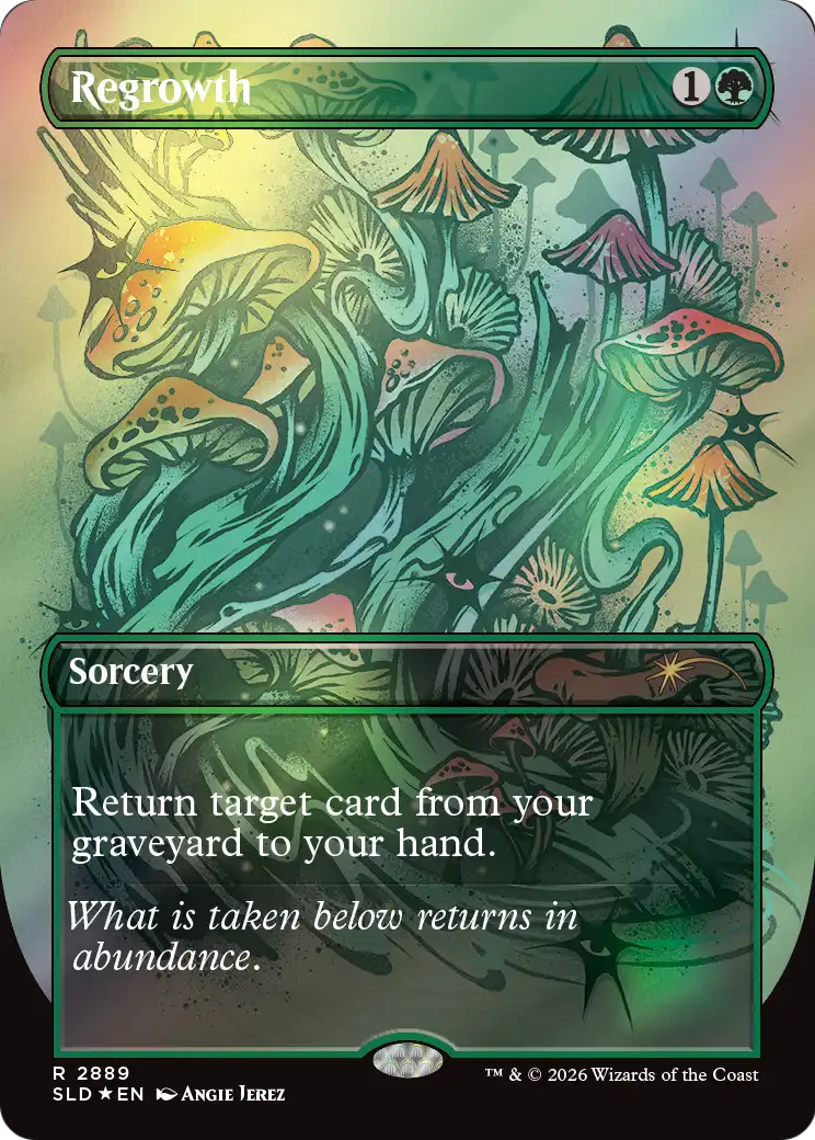Regrowth (2889) [Secret Lair Drop Series] | Anubis Games and Hobby