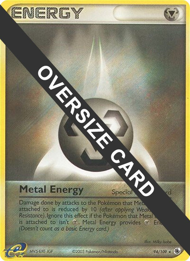 Metal Energy (94/109) (Jumbo Card) [EX: Ruby & Sapphire] | Anubis Games and Hobby