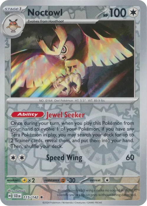 Noctowl (115/142) [Scarlet & Violet: Stellar Crown] | Anubis Games and Hobby