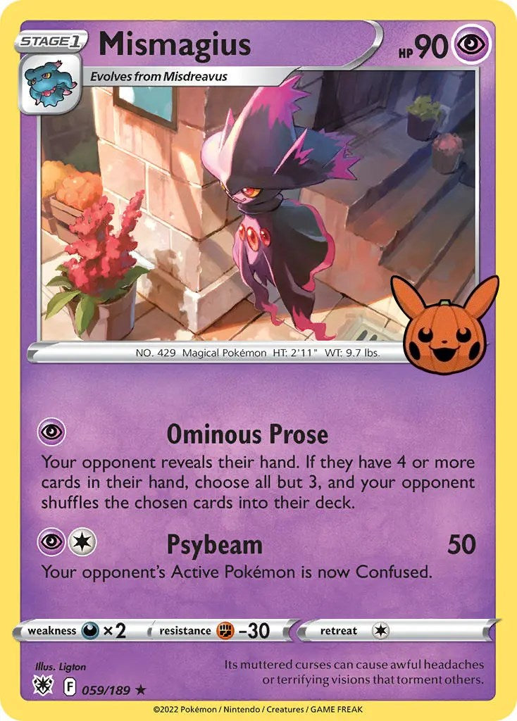 Mismagius (059/189) [Trick or Trade] | Anubis Games and Hobby