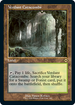 Verdant Catacombs (Retro Foil Etched) [Modern Horizons 2] | Anubis Games and Hobby