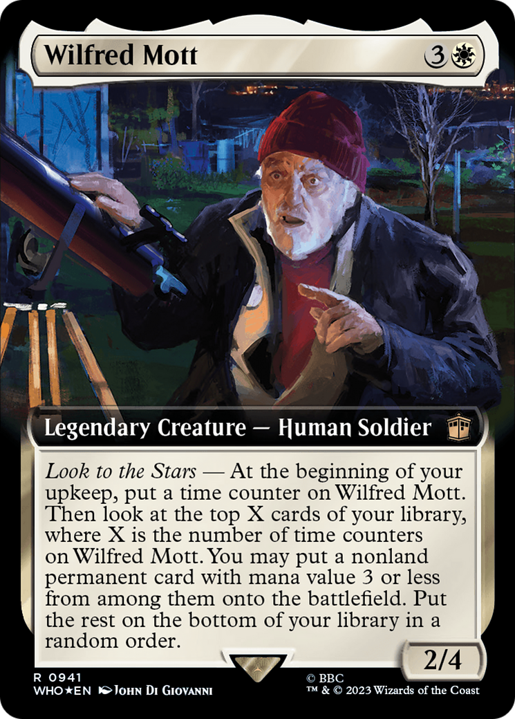 Wilfred Mott (Extended Art) (Surge Foil) [Doctor Who] | Anubis Games and Hobby