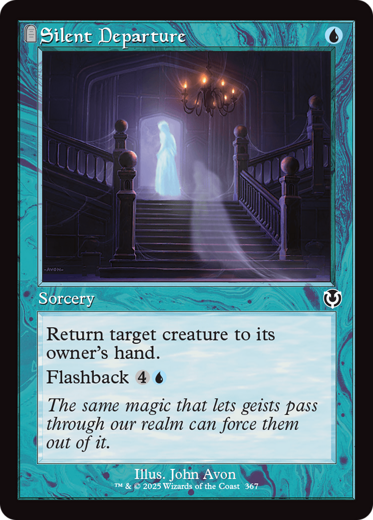 Silent Departure (Retro Frame) [Innistrad Remastered] | Anubis Games and Hobby