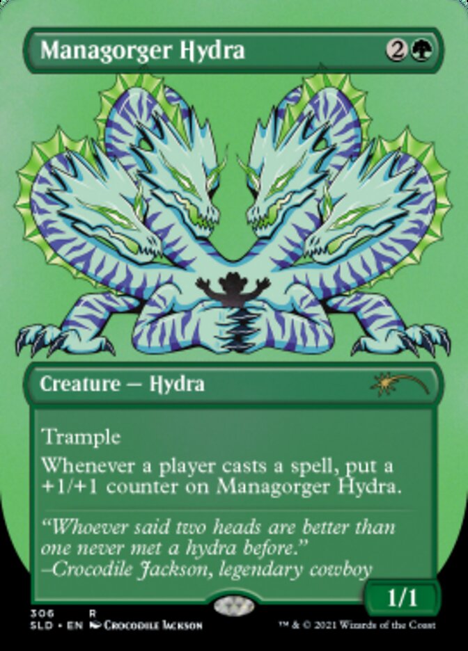 Managorger Hydra (Borderless) [Secret Lair Drop Series] | Anubis Games and Hobby