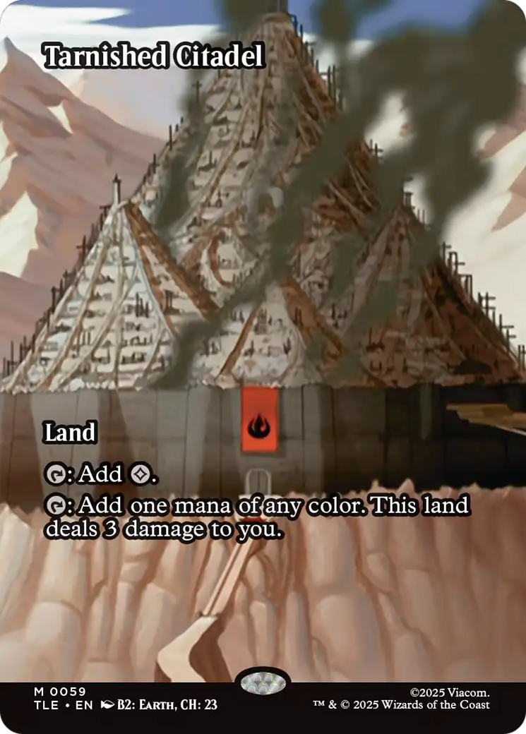 Tarnished Citadel (Borderless) [Avatar: The Last Airbender: Eternal-Legal] | Anubis Games and Hobby