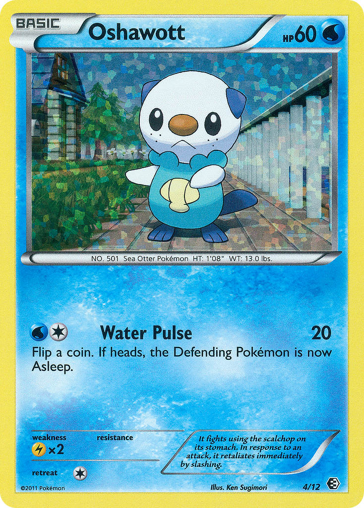 Oshawott (4/12) [McDonald's Promos: 2011 Collection] | Anubis Games and Hobby