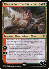 Minsc & Boo, Timeless Heroes (Promo Pack) [The Lost Caverns of Ixalan Promos] | Anubis Games and Hobby