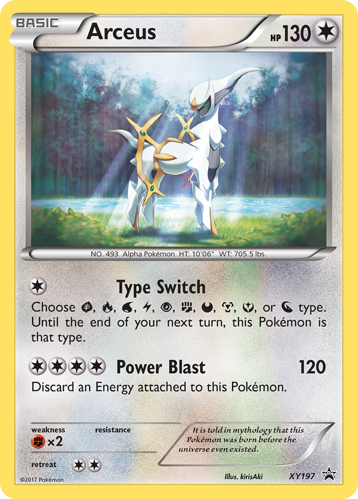 Arceus (XY197) [XY: Black Star Promos] | Anubis Games and Hobby