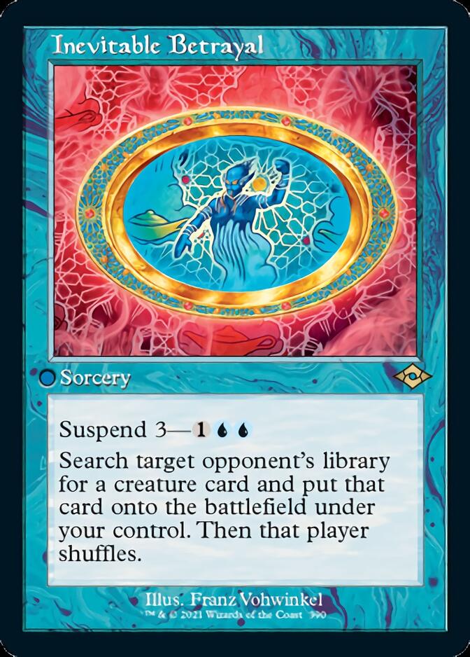 Inevitable Betrayal (Retro Foil Etched) [Modern Horizons 2] | Anubis Games and Hobby