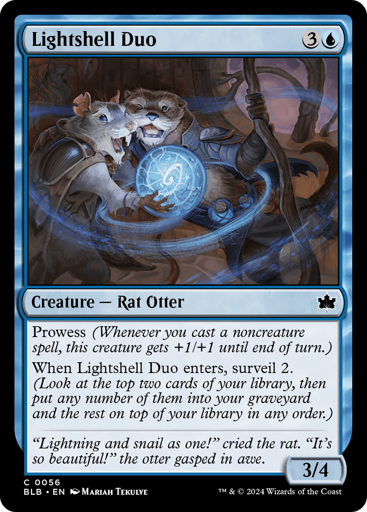 Lightshell Duo [Bloomburrow] | Anubis Games and Hobby