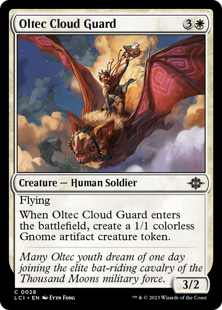 Oltec Cloud Guard [The Lost Caverns of Ixalan] | Anubis Games and Hobby