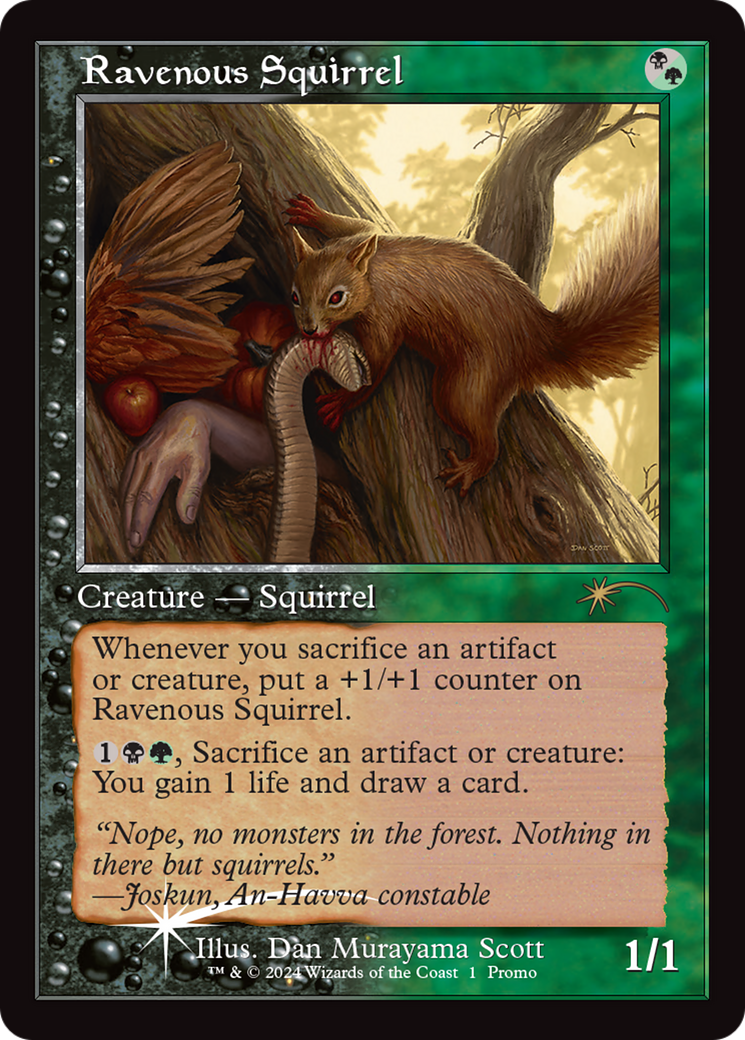 Ravenous Squirrel (Open House) [Wizards Play Network 2024] | Anubis Games and Hobby