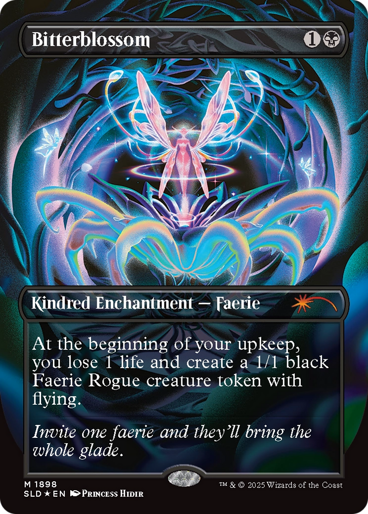 Bitterblossom (Double Rainbow Foil) [Secret Lair Drop Series] | Anubis Games and Hobby