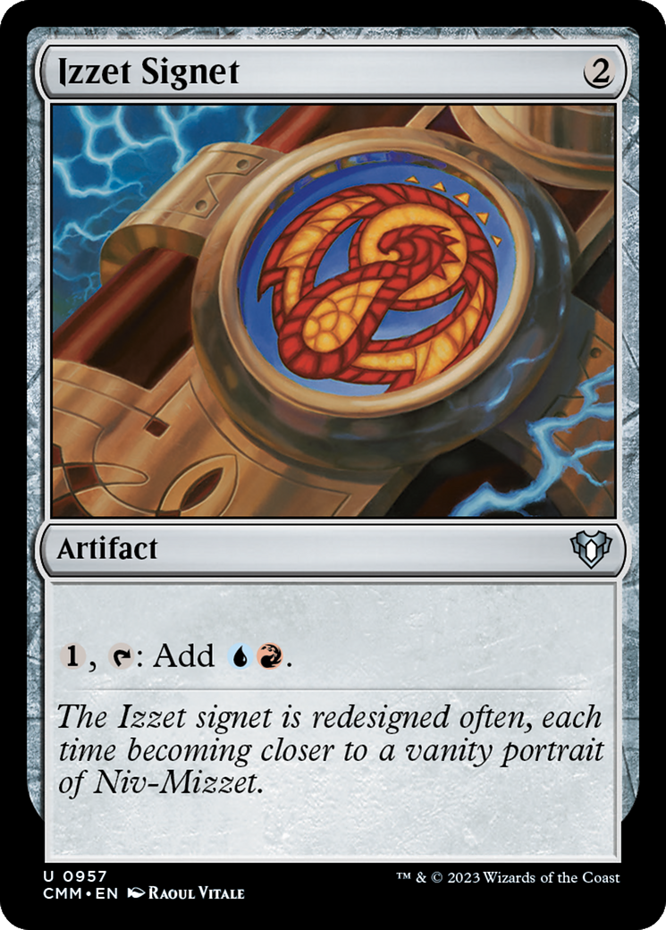 Izzet Signet [Commander Masters] | Anubis Games and Hobby