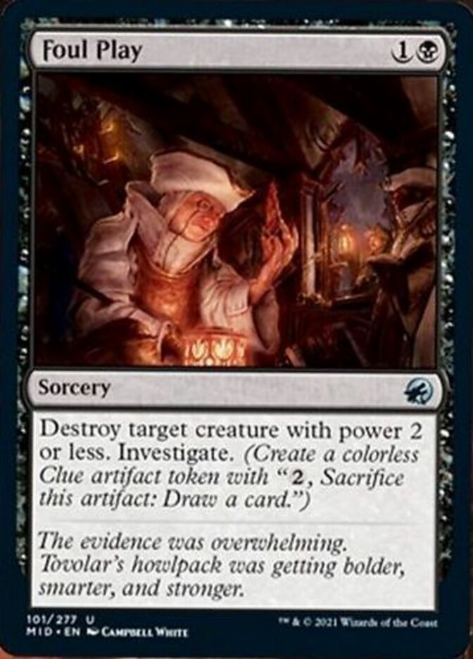 Foul Play [Innistrad: Midnight Hunt] | Anubis Games and Hobby