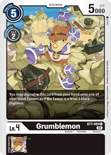 Grumblemon [BT7-060] [Next Adventure] | Anubis Games and Hobby