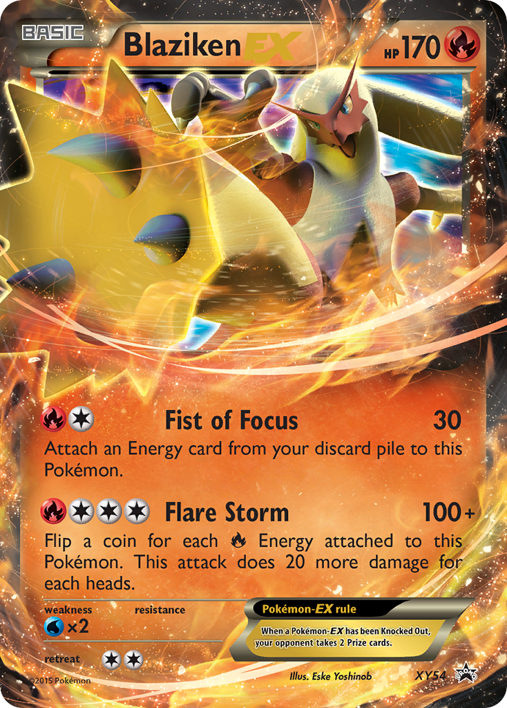 Blaziken EX (XY54) [XY: Black Star Promos] | Anubis Games and Hobby