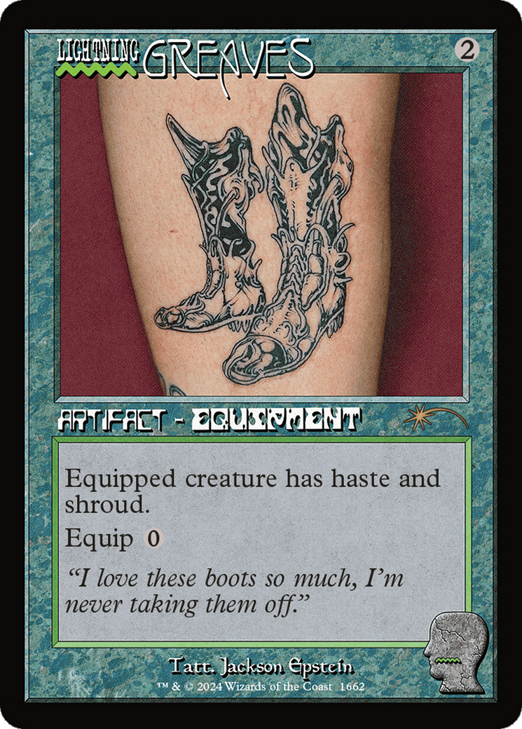 Lightning Greaves (1662) [Secret Lair Drop Series] | Anubis Games and Hobby