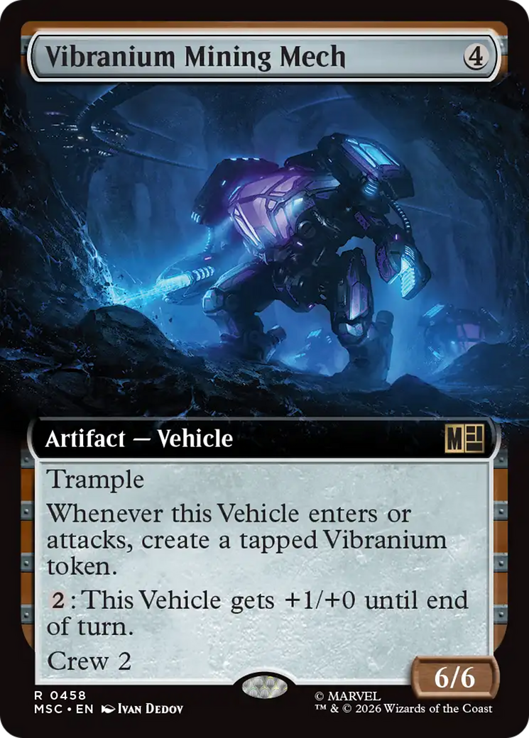 Vibranium Mining Mech (Extended Art) [Marvel Super Heroes Commander] | Anubis Games and Hobby