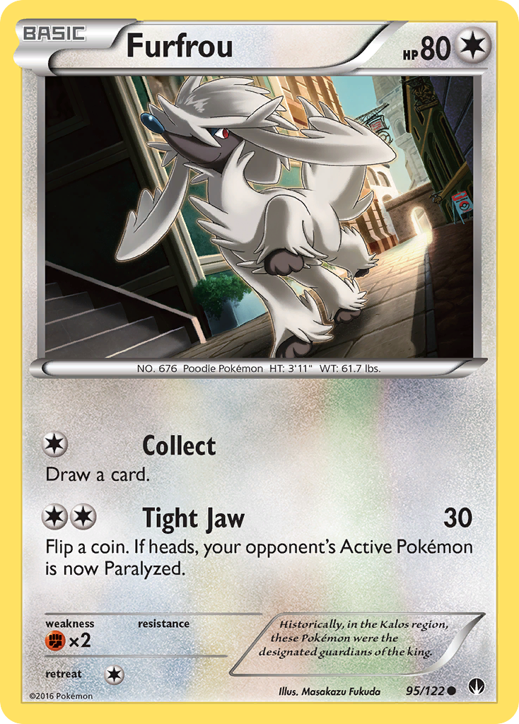 Furfrou (95/122) [XY: BREAKpoint] | Anubis Games and Hobby