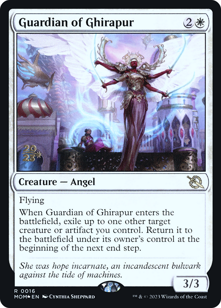 Guardian of Ghirapur [March of the Machine Prerelease Promos] | Anubis Games and Hobby