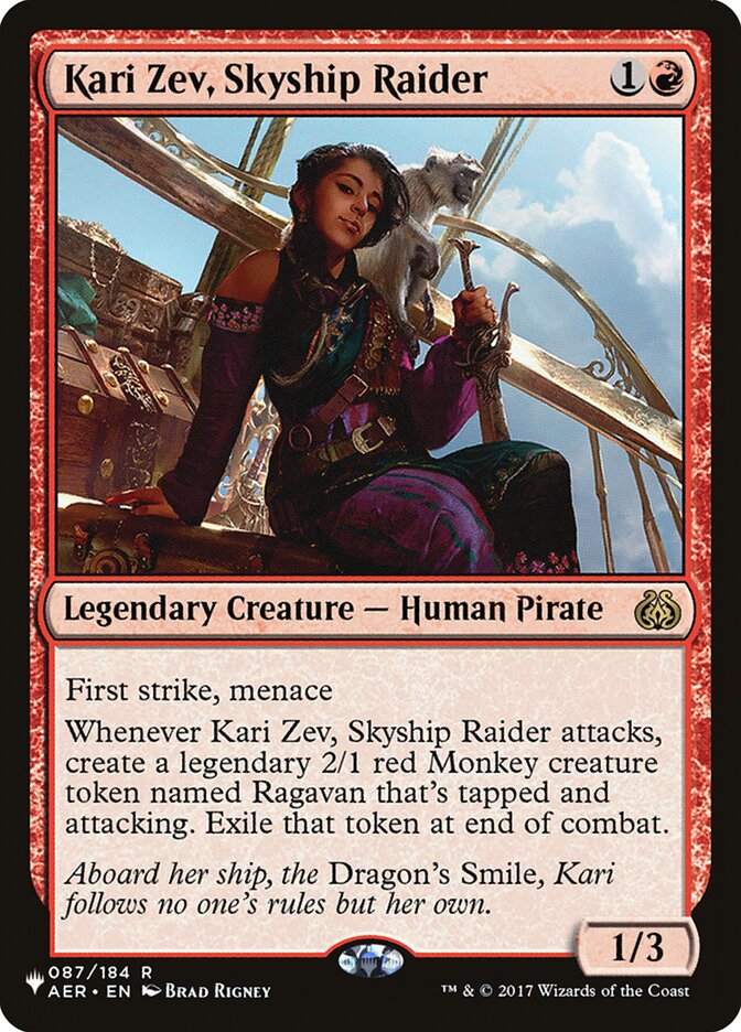 Kari Zev, Skyship Raider [The List] | Anubis Games and Hobby