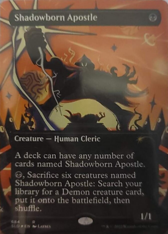 Shadowborn Apostle (Borderless) (684) [Secret Lair Drop Promos] | Anubis Games and Hobby