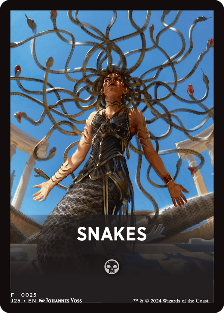 Snakes Theme Card [Foundations Jumpstart Front Cards] | Anubis Games and Hobby