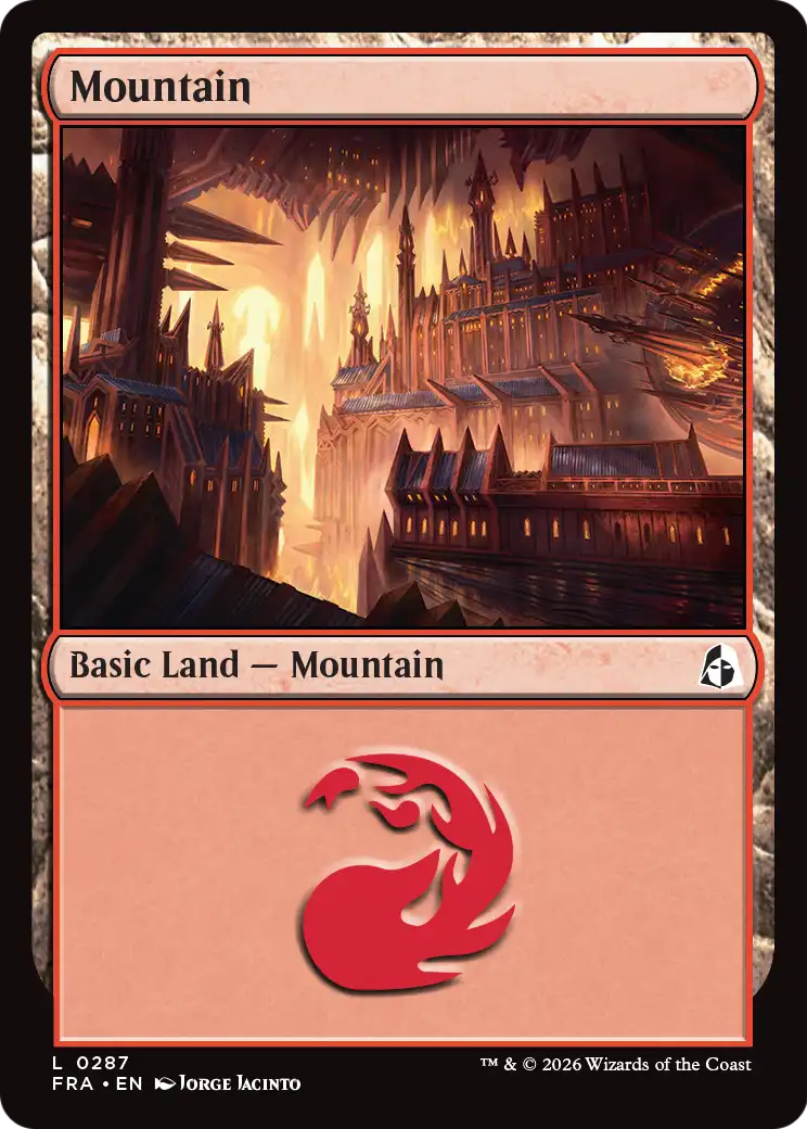 Mountain (0287) [Reality Fracture] | Anubis Games and Hobby