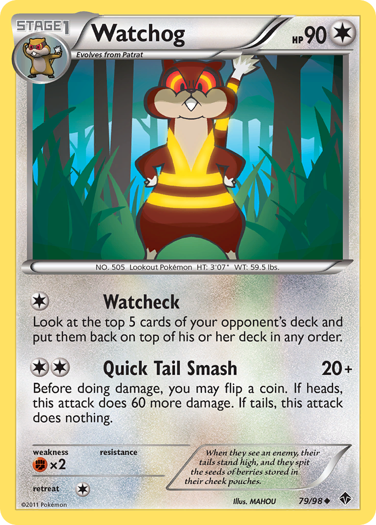 Watchog (79/98) [Black & White: Emerging Powers] | Anubis Games and Hobby