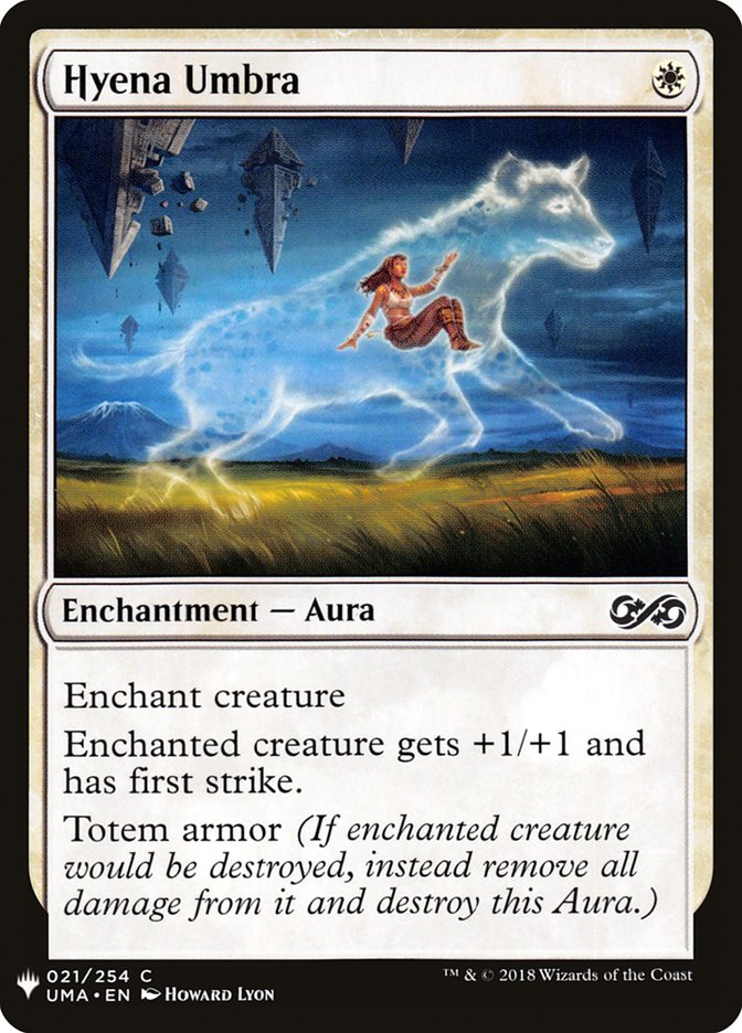 Hyena Umbra [Mystery Booster] | Anubis Games and Hobby