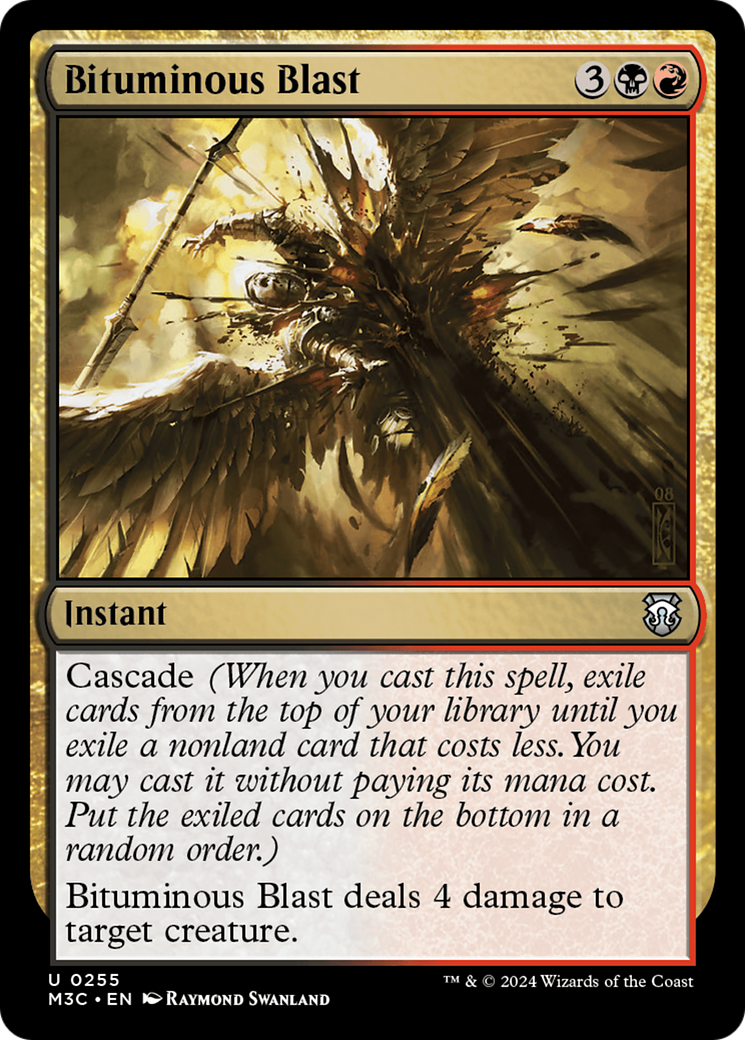 Bituminous Blast [Modern Horizons 3 Commander] | Anubis Games and Hobby
